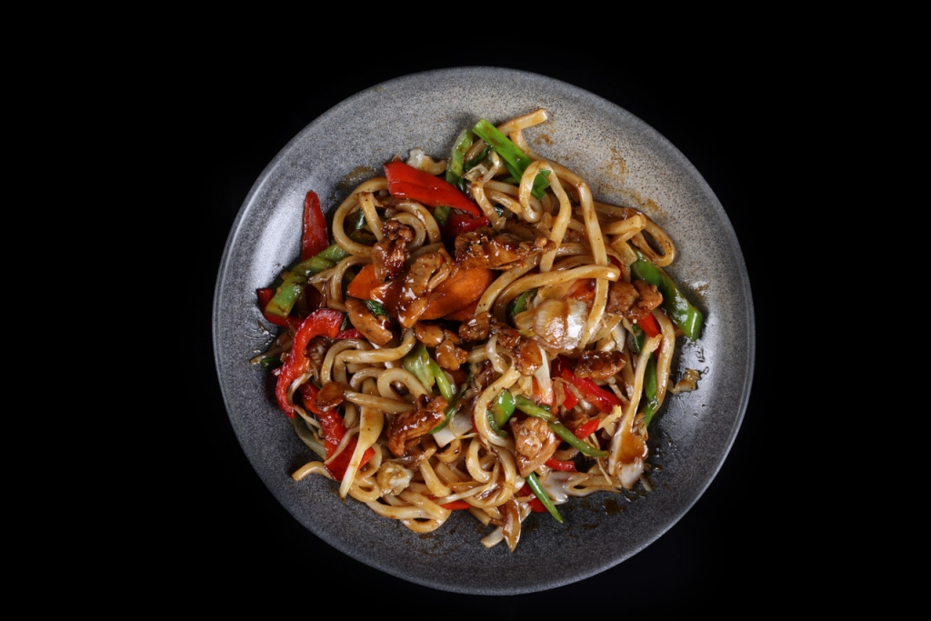 CHICKEN YAKIUDON
