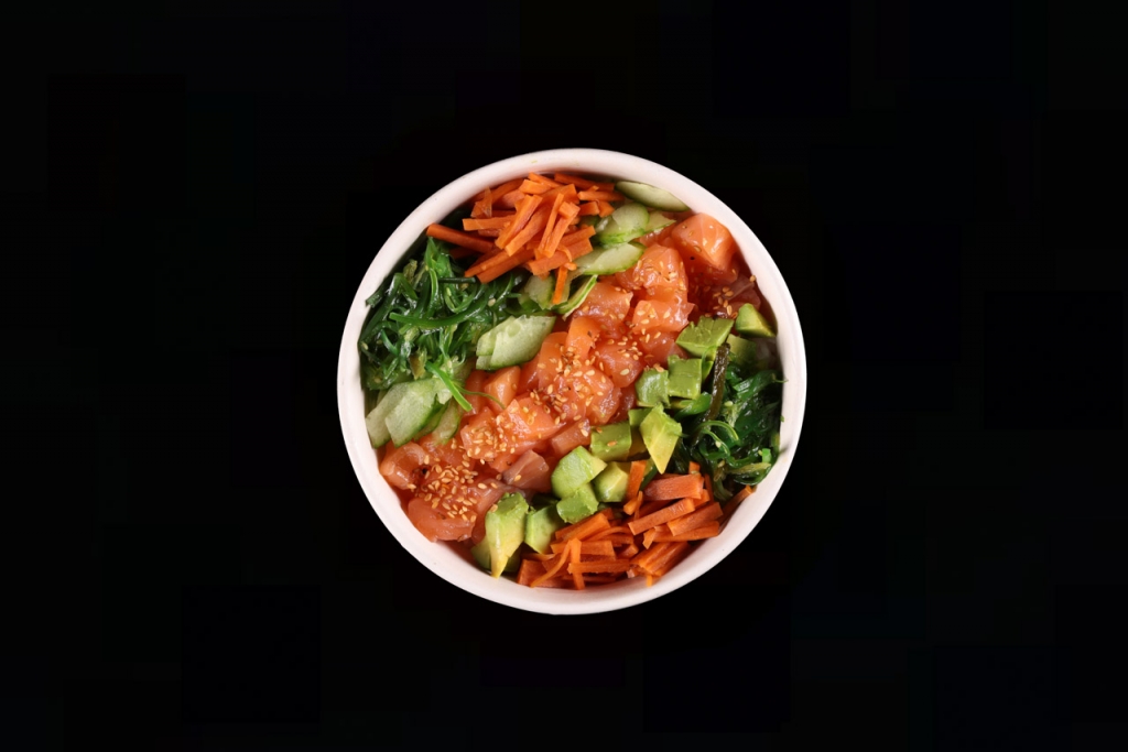 SALMON POKE BOWL