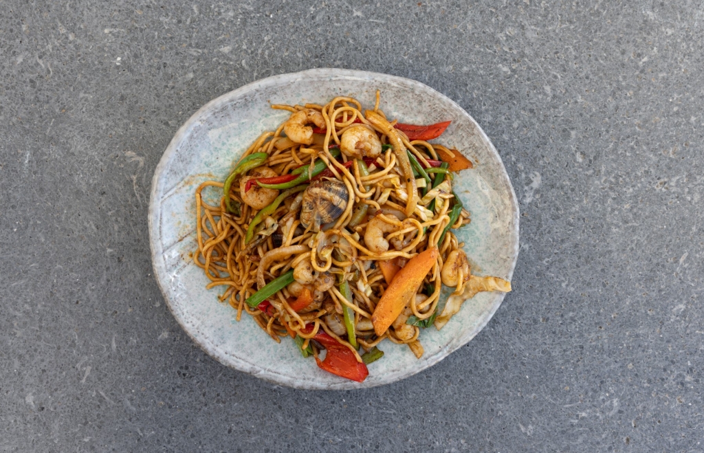 YAKI SISOBA SEAFOOD NOODLES