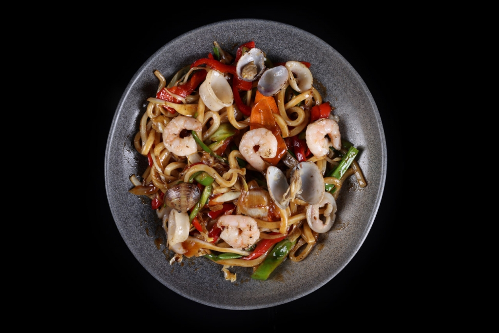 SEAFOOD YAKIUDON