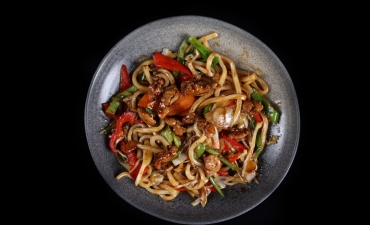 CHICKEN YAKIUDON