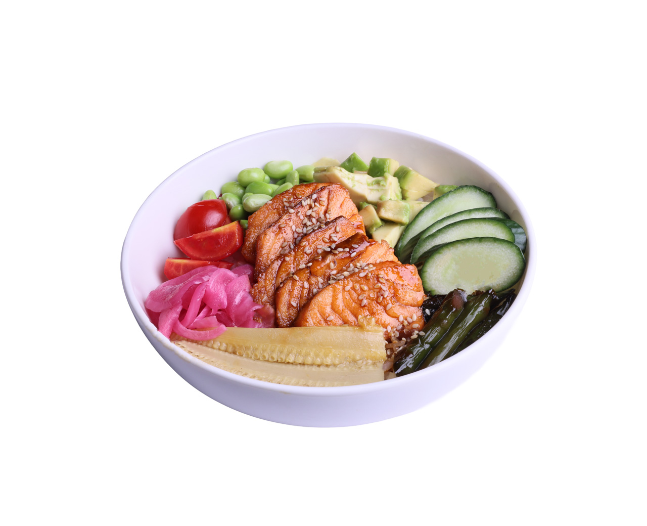 Teriyaki Salmon Bowl